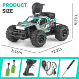 RC Car with 5G HD 1080P FPV Camera, 2.4Ghz Remote Control Car, 1:16 Scale High Speed Electric Carrier Vehicle Monster Trucks for Kids Adults,Green