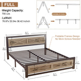 wood bed frame T