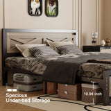 metal bed frame F