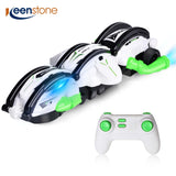 Remote Control Snake Car，RC Stunt Snake 360° Roll Toys，Birthday Graduation for Boys Gifts Outdoor RC Fall Toys for 5+ Teen Boys, Green