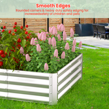 VECUKTY 9x3x1 ft Raised Garden Beds Outdoor, 3×3×1 ft (2 Pack) Planter Raised Bed for Gardening, Vegetables, Flowers ,Large Metal Garden Box