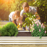 VECUKTY 9x3x1 ft Raised Garden Beds Outdoor, 3×3×1 ft (2 Pack) Planter Raised Bed for Gardening, Vegetables, Flowers ,Large Metal Garden Box