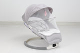 SACVON Baby Swing for Infants 0-6 Months, 5 Sway Modes Electric Infant Rocker with Bluetooth Music, Auto Timer & Remote, Bouncer Seat for Newborns – Gray