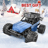 RC Car with 5G HD 1080P FPV Camera, 2.4Ghz Remote Control Car w/Walkie Talkie Function, 1:16 Scale High Speed Electric Carrier Vehicle Monster Trucks for Kids Adults,Blue