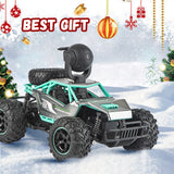 RC Car with 5G HD 1080P FPV Camera, 2.4Ghz Remote Control Car, 1:16 Scale High Speed Electric Carrier Vehicle Monster Trucks for Kids Adults,Green