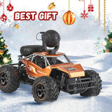 RC Car with 5G HD 1080P FPV Camera, 2.4Ghz Remote Control Car, 1:16 Scale High Speed Electric Carrier Vehicle Monster Trucks for Kids Adults,Orange