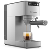 15Bar Espresso Machine, 3-in-1 Coffee Maker with Steam Wand for Cappuccino Latte