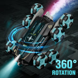 Keenstone RC Car 8 Wheel Telescopic Stunt Car