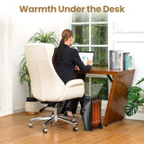 Keenstone Mini Oil Heater, 500W Quiet Oil-Filled Radiator Heater with Thermostat, Overheat Protection, 2 Heat Settings, Electric Space Heater for Indoor Use