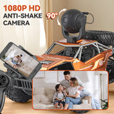 RC Car with 5G HD 1080P FPV Camera, 2.4Ghz Remote Control Car, 1:16 Scale High Speed Electric Carrier Vehicle Monster Trucks for Kids Adults,Orange