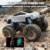 Vecukty RC Monster Truck，4WD Waterproof Amphibious Remote Control Car,2.4GHz All Terrain Off-Road Pickup Truck ,Christmas Birthday Gift Toys for Boys/Girls Kids 4-12