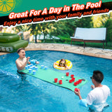 6x2‘ Floating Water Gaming Pad, VECUKTY Tear-Resistant XPE Foam Floating Mat for Beach,Ocean, Lake