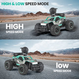 RC Car with 5G HD 1080P FPV Camera, 2.4Ghz Remote Control Car, 1:16 Scale High Speed Electric Carrier Vehicle Monster Trucks for Kids Adults,Green