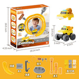 Electric Racing Tracks for Boys and Kids, Race Car Track Sets Gift Toys for Children Over 5+,Yellow