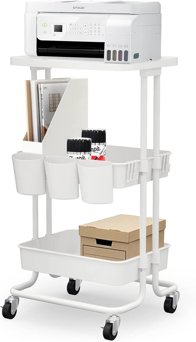 3 Tier Mesh Utility Cart 2pack