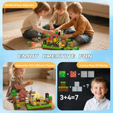 Vecukty 100 PCS 0.9in Magnetic Blocks，Magnet Cubes Toys for Kids,STEM Montessori Stacking Magnet Blocks，Christmas Birthday Gifts for Boys and Girls Age 3+ Years Old
