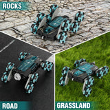 Keenstone RC Car 8 Wheel Telescopic Stunt Car