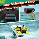 6x2‘ Floating Water Gaming Pad, VECUKTY Tear-Resistant XPE Foam Floating Mat for Beach,Ocean, Lake