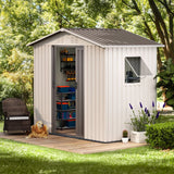 6x4 Outdoor Steel Storage Sheds