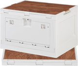 Collapsible Storage Bins with Lids, 55 Qt Large Foldable Plastic Box with Handles,1