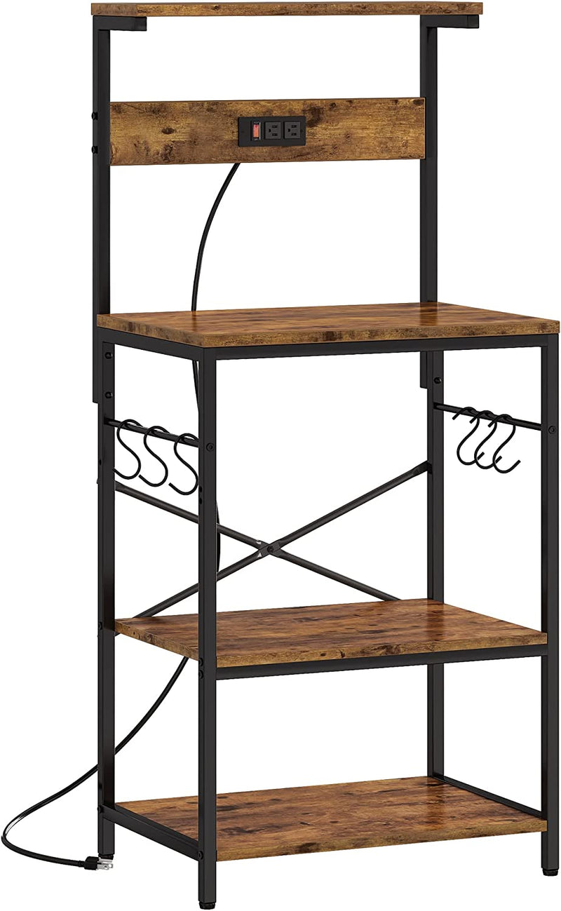 4 Stand Rack, Brown