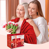 50*60“ Electric Heated Blanket Throw, Keenstone Machine Washable Fast Heated Flannel Blanket, Darkturquoise