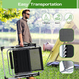 Zero Gravity Chair,VECUKTY Patio Lawn for Indoor and Outdoor Chairs ,550lbs Oversized XL 33IN Ergonomic Lounge Folding Reclining Chair,Gray