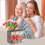 50*60“ Electric Heated Blanket Throw, Keenstone Machine Washable Fast Heated Flannel Blanket, Darkturquoise