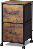 file cabinet rustic brwon