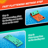 6x2‘ Floating Water Gaming Pad, VECUKTY Tear-Resistant XPE Foam Floating Mat for Beach,Ocean, Lake