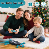 Vecukty Wall Crawler Gecko，Rechargeable & Climbs Up Walls Remote Control Toys，2.4GHz RC Reptile with Swing Head & Wagging Tail，RC Robot Toys for Boys & Girls Ages 4 & Up，Blue