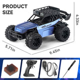 RC Car with 5G HD 1080P FPV Camera, 2.4Ghz Remote Control Car w/Walkie Talkie Function, 1:16 Scale High Speed Electric Carrier Vehicle Monster Trucks for Kids Adults,Blue