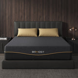 10 inch Breathable Cooling Gel Memory Foam Mattress King Size, Fiberglass-Free CertiPUR-US Certified King Mattress in a Box, Medium Firm for All-Night Comfort