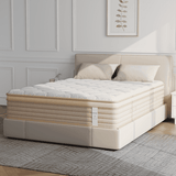 Behost Full Size Mattress 8 inch, Foam & Spring Hybrid Mattress in a Box for Full Bed, Medium Firm