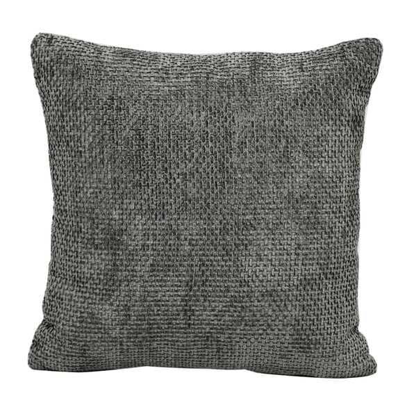Gray Mesh Pattern Throw Pillow Set of 6, Soft Foam-Filled Design for Couch and Bedroom
