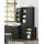 Freestanding Kitchen Cabinet with Adjustable Shelves and Charging Station, Farmhouse Style Pantry with Barn Doors and Drawer, White Rustic Finish, 71 Inches Tall