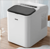 BEHOST Countertop Nugget Ice Maker 15kg/24H, Portable Pellet Sonic Ice Maker with Soft Chewable Ice, Pebble Crushed Ice Machine for Home Kitchen Office, Compact Ice Maker Nugget