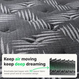 10inch Queen Mattress Motion Isolation Pocket Spring Mattress Hybrid Innerspring Mattress in a Box