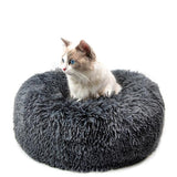 Calming Dog Bed & Cat Bed, Anti-Anxiety Donut comfortable and Soft Dog Cuddler Bed, Washable Pet Bed with Anti-Slip & Water-Resistant Bottom（15.7”/19.7"/23.6"/27.6）