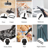 1500W Powerful Steam Mop, Keenstone® Multi-Purpose Steam Cleaner, Best Hand Held Steamer Cleaner with 13 Accessories for Cleaning, Home Use, Carpet, Floor, Upholstery, Window, Car Seat, Tile, Grout