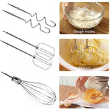 Hand Mixer Electric, Keenstone 5 Speed Kitchen Handheld Hand Mixers with 5 Stainless Steel Accessories Use for Cream and Cake
