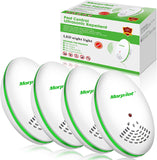 morpilot Ultrasonic Electronic Plug-in Pest Repellent - Pest Control - Get Rid of - Rodents Squirrels Mice Rats Insects - Roaches Spiders Fleas Bed Bugs Flies Ants Fruit Fly!
