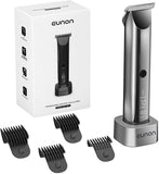 Hair Clipper for Men, Professional Cordless Clippers for Hair Cutting, IPX7 Waterproof Hair Trimmer Barber Kit, LED Display and USB Rechargeable Portable Home Haircut Machine (Plating)