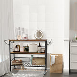 Cheflaud Rolling Kitchen Storage Cart Island