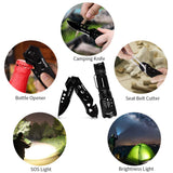 Tactical Pocket Knife Tactical Flashlight Set