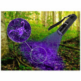 2 Pcs UV Handheld Flashlight Blacklight