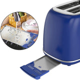 2-Slice Toasters Stainless Steel Retro Toaster with Extra Wide Slots - Pastel Green