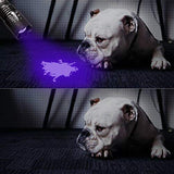2 in 1 UV Tactical Flashlight Mini Ultraviolet Urine Detector