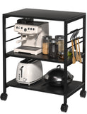 3B Cheflaud Rolling Kitchen Storage Cart