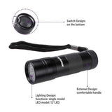 2 Pcs UV Handheld Flashlight Blacklight